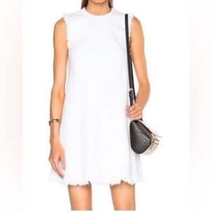 T Alexander Wang light denim Sleeveless Shift Dress - size 2